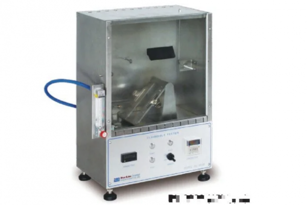 Fabric fire resistance tester